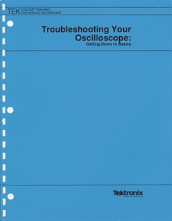 Tektronix - Troubleshooting Your Scope 1989